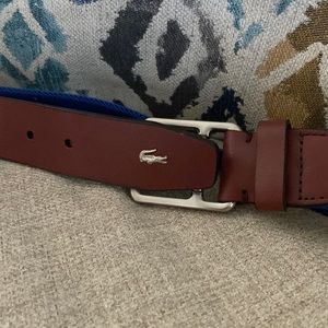 Lacoste belt